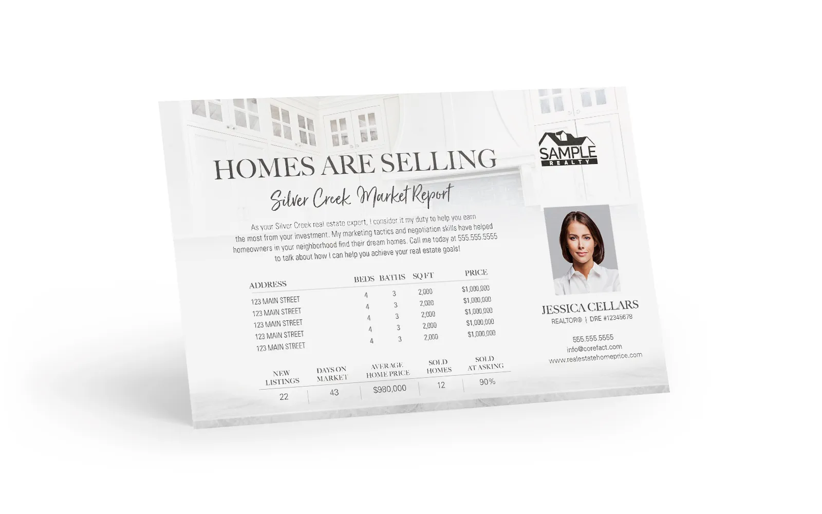 Market Update Postcard - Homes Are Selling (Manual)