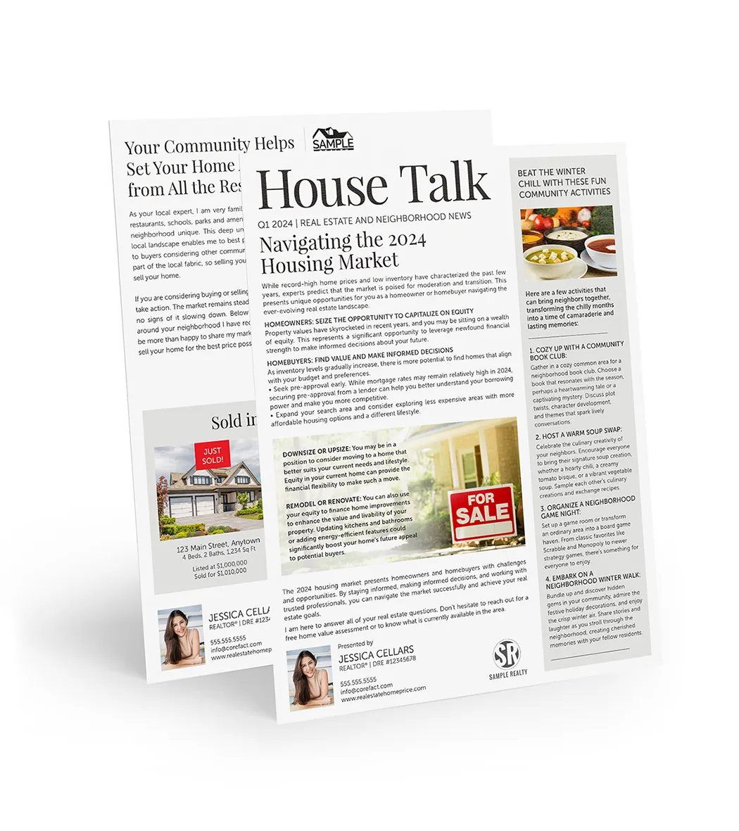 House Talk Newsletter 2024 - Quarterly - Q1