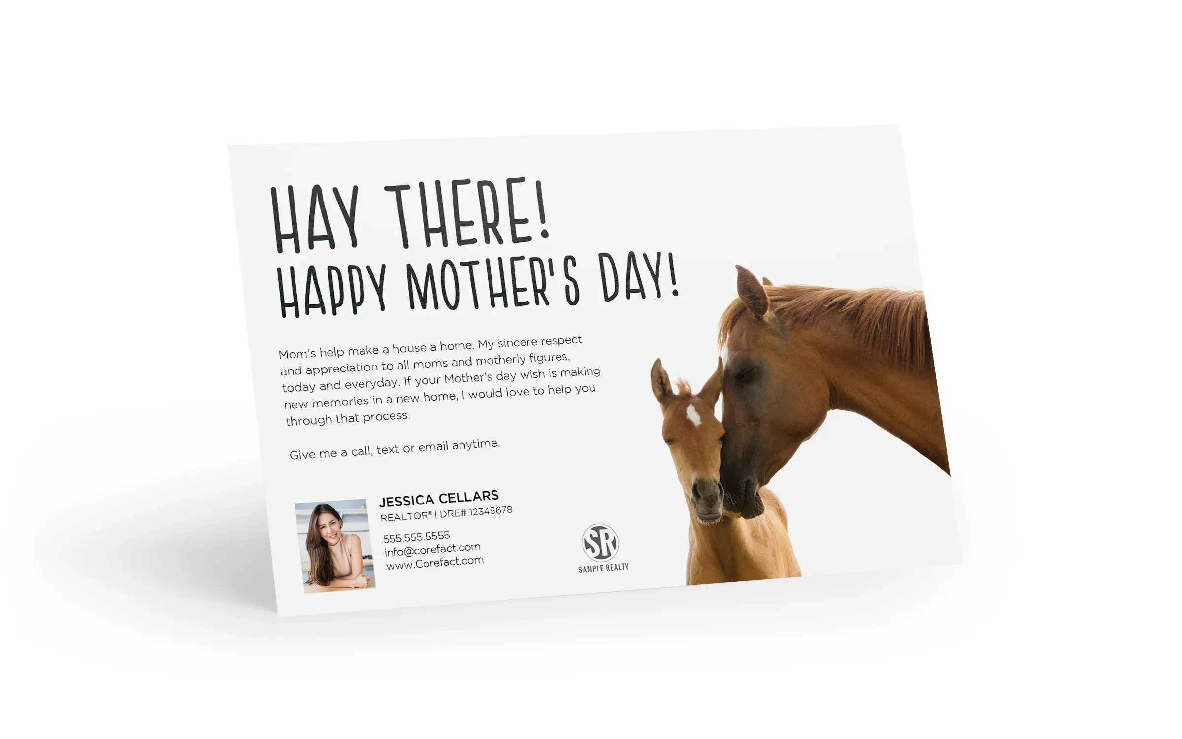 Bright Side Postcard - Happy Mother's Day
