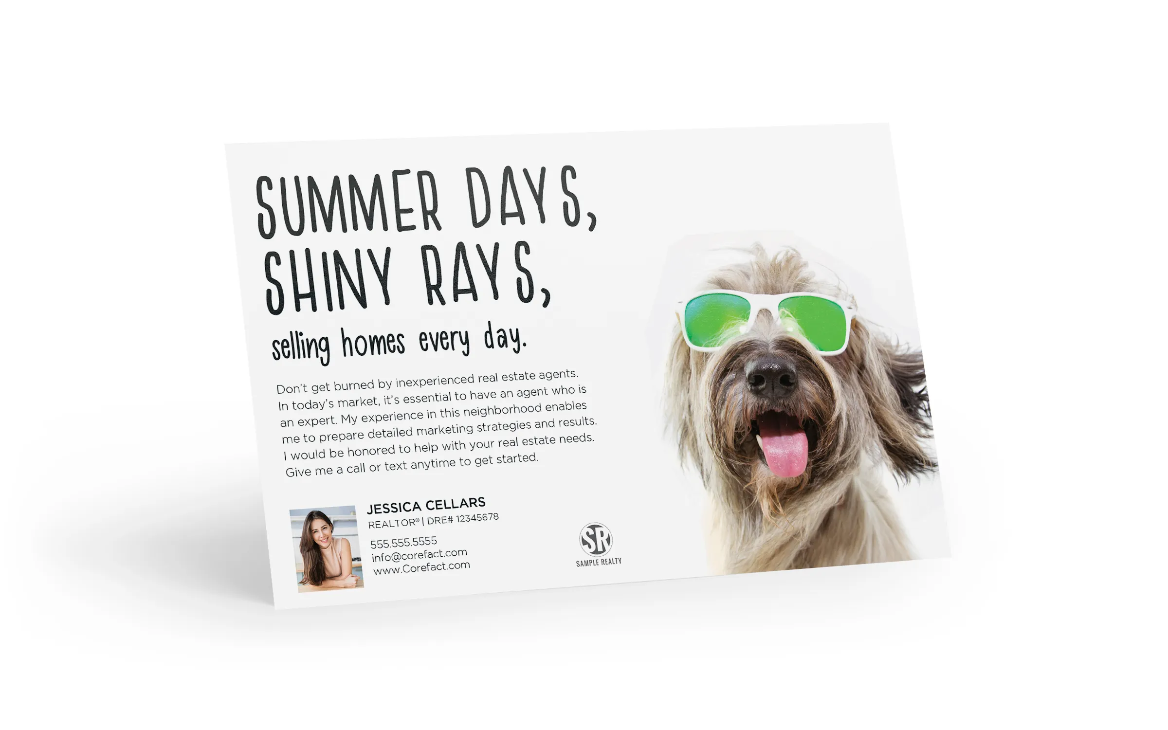 Bright Side Postcard - Summer Days