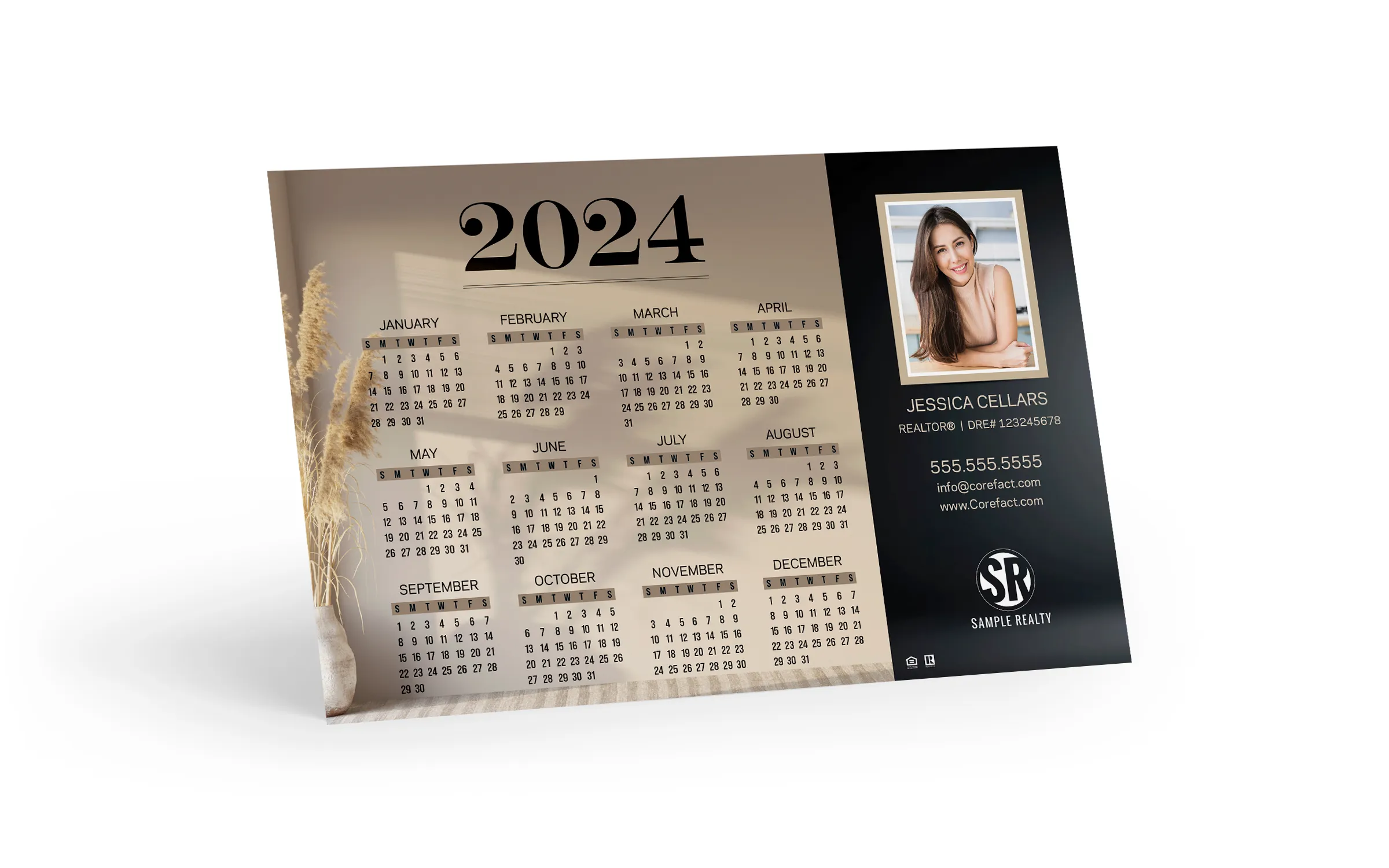 Calendar  Postcard  2024-Shadow On The Wall 