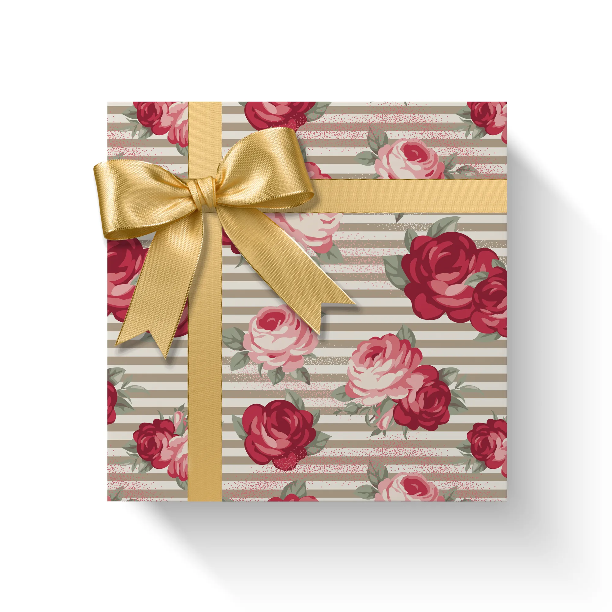 Wrapping Paper Sheets - Holiday Floral