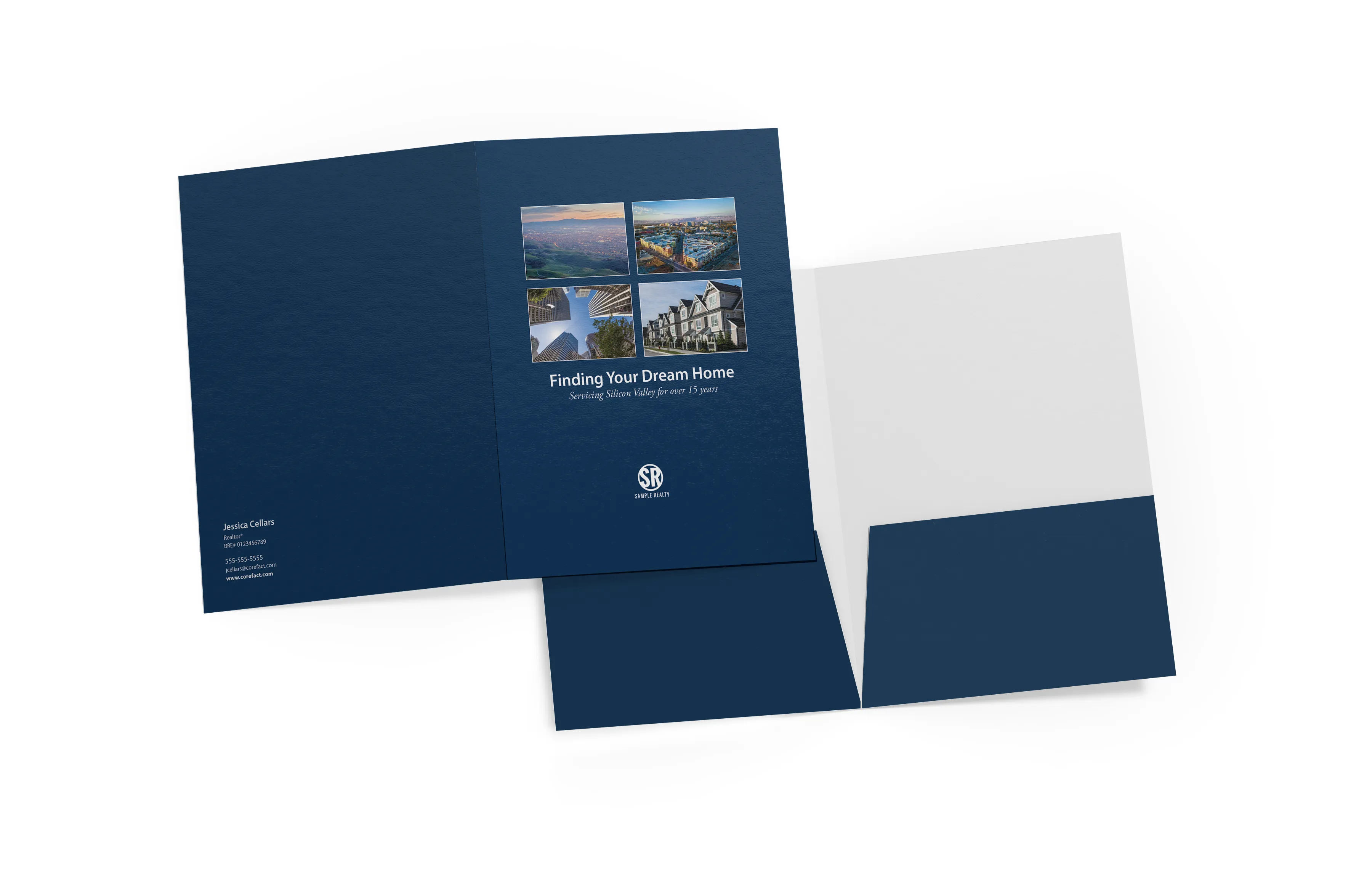 Presentation Folder-Blue