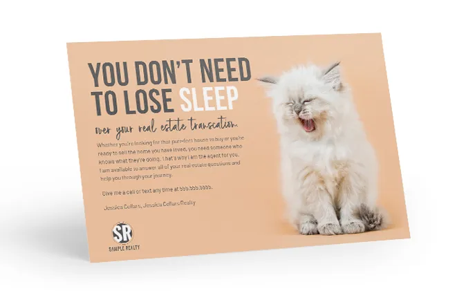Bright Side 2 Postcard - Don't Lose Sleep