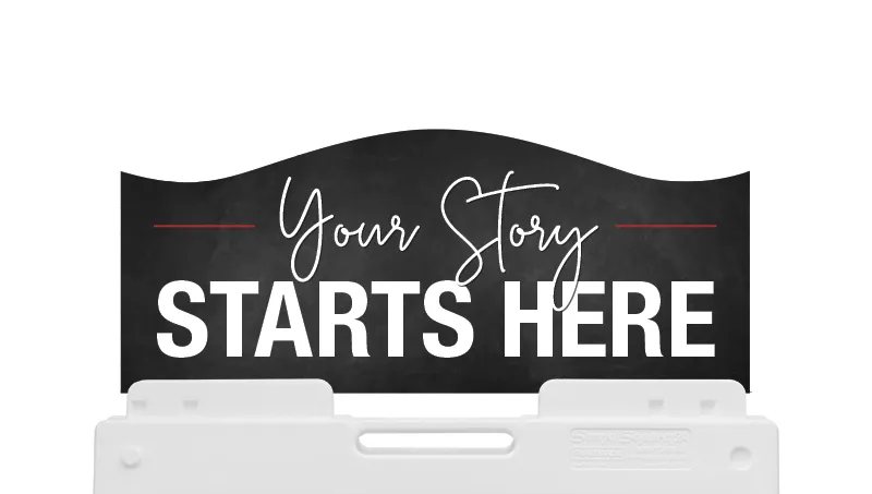 Sign Rider - Your Story - Chalkboard Collection