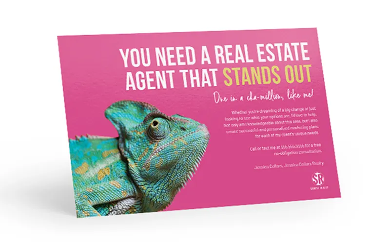 Bright Side 2 Postcard - Stand Out Agent