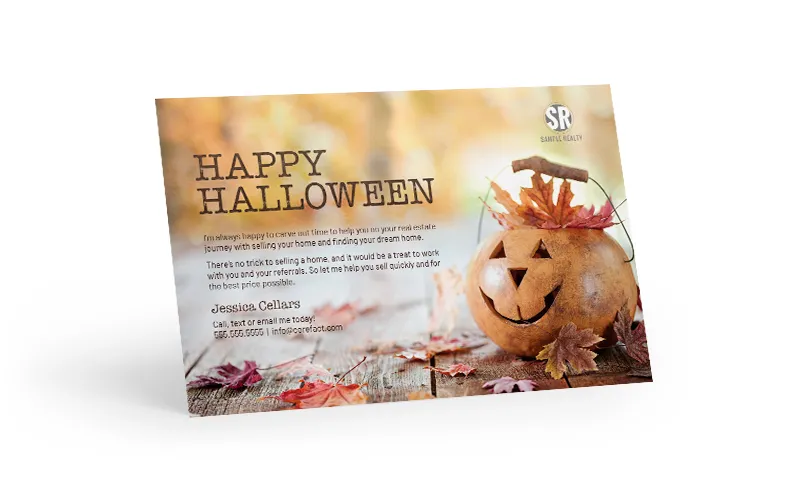 Seasonal Postcard - Halloween Referral