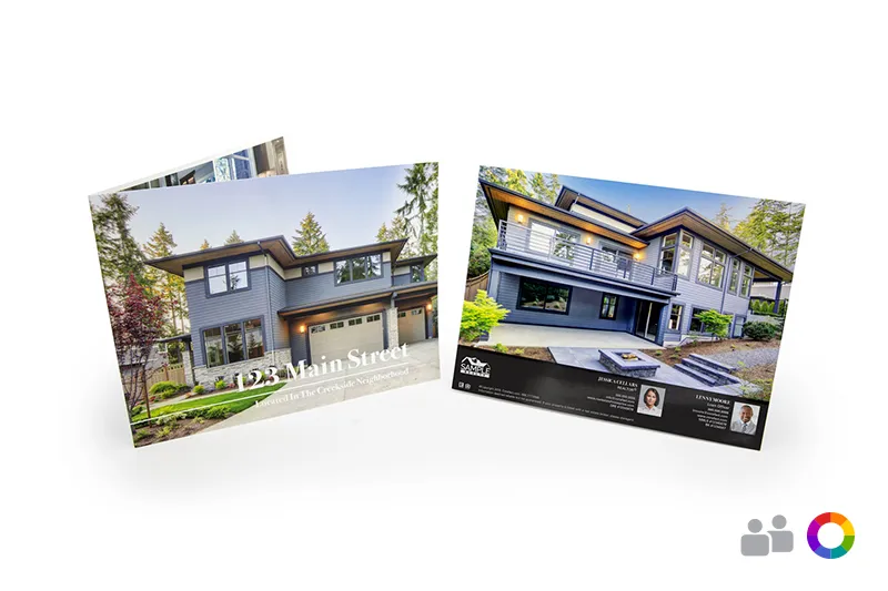 Brochure - Panoramic Fold - Luxury (Team)