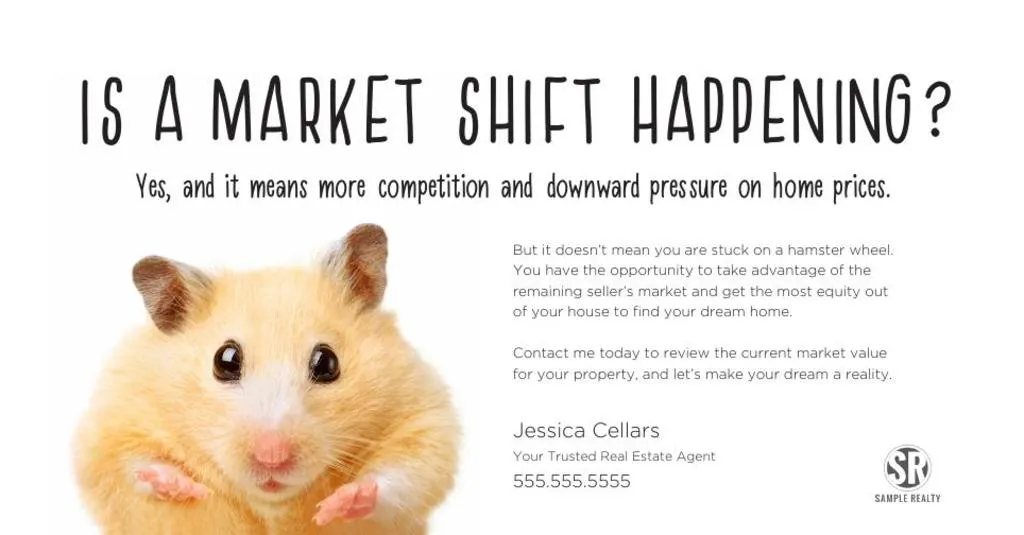 Market Shift Postcard<br>Bright Side - What's Happening