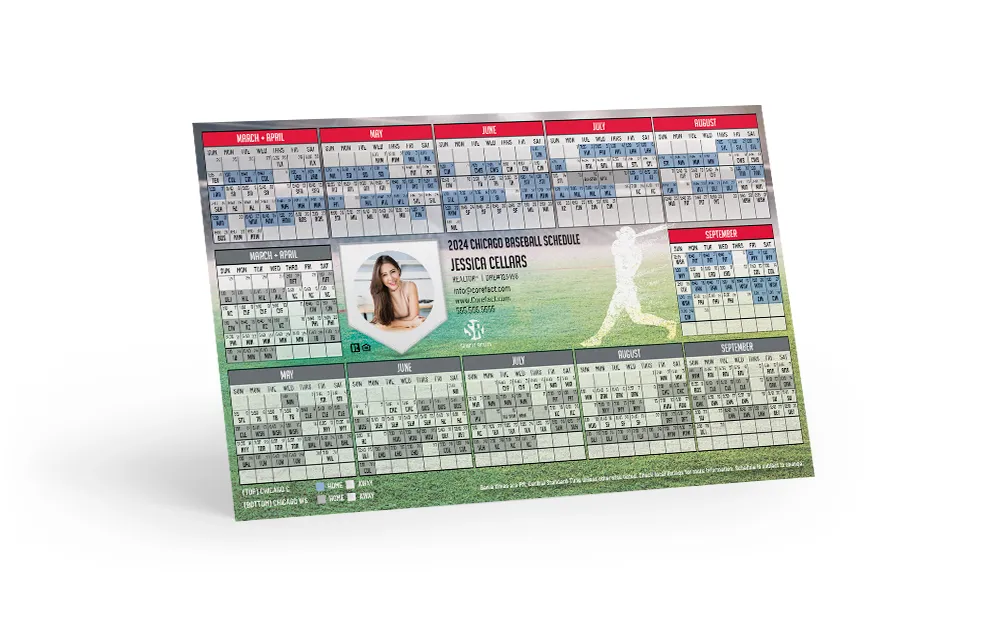 Baseball Schedule Magnet - Combo - Chicago (Mailer)
