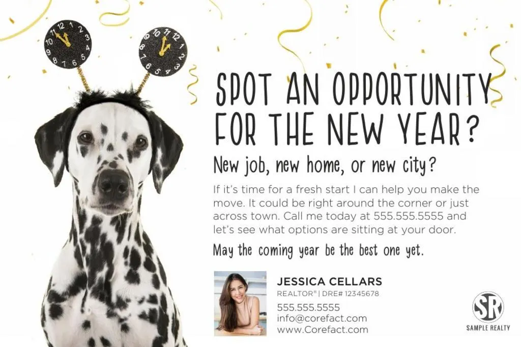 Bright Side Postcard <br> New Year Opportunity