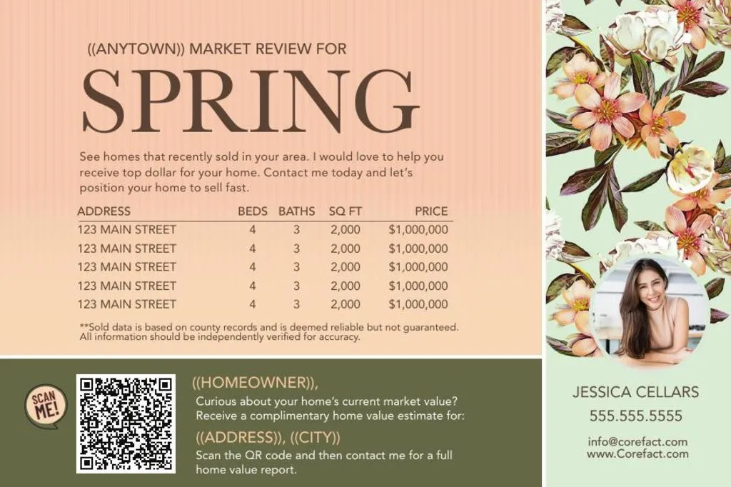 Seasonal Postcard <br> Market Update Spring (Manual)