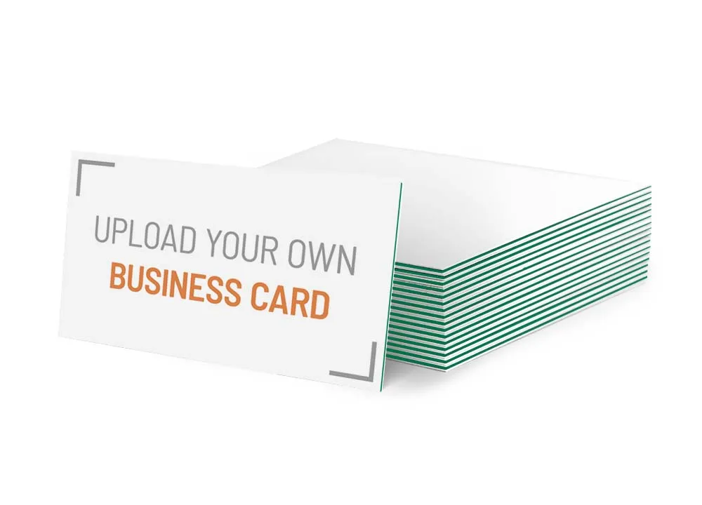 Luxe Business Card-Upload Your Own