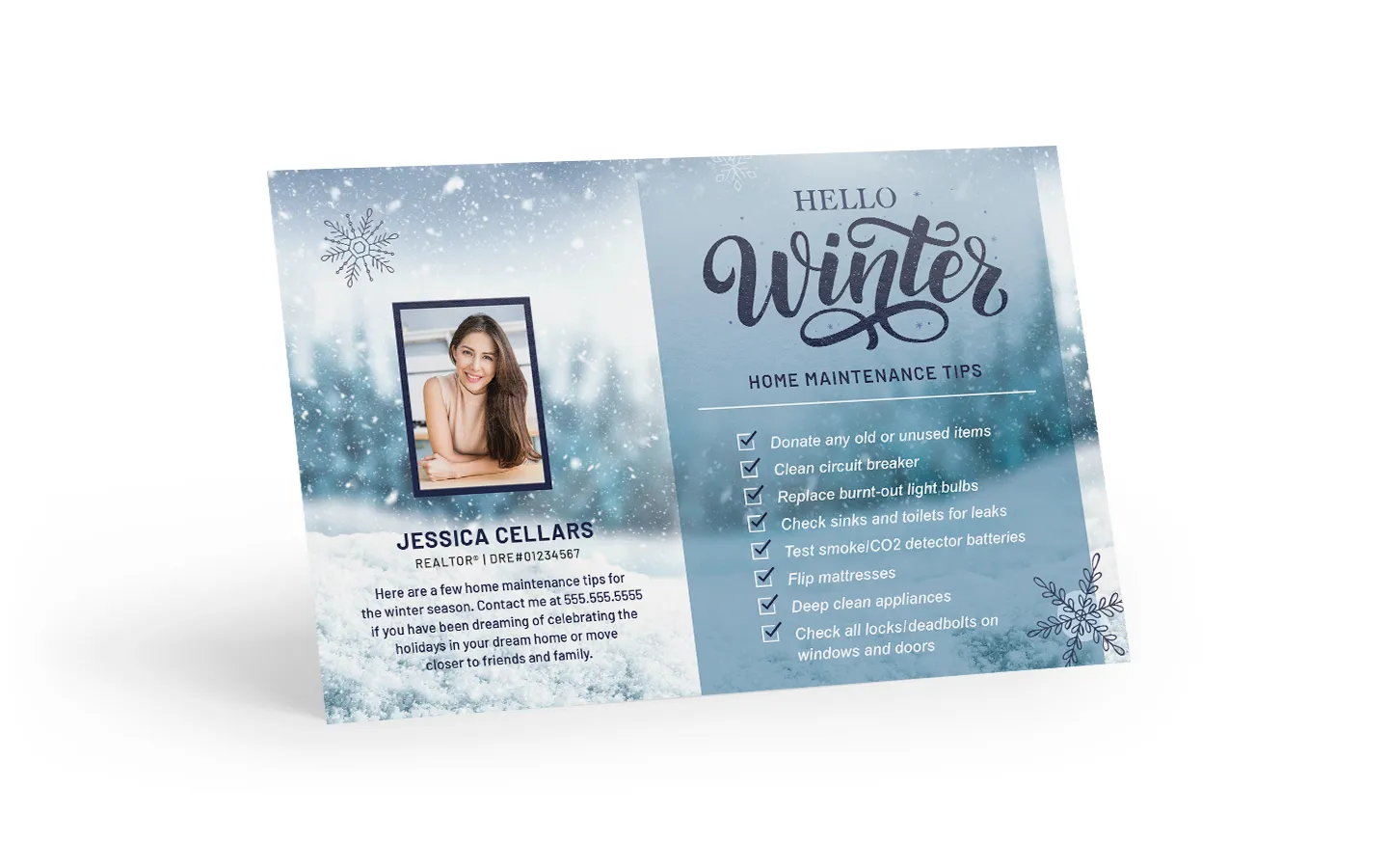 Seasonal Postcard - Winter Home Maintenance Tips
