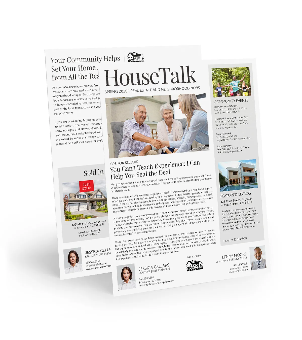 House Talk Newsletter - Closing The Deal (Team)