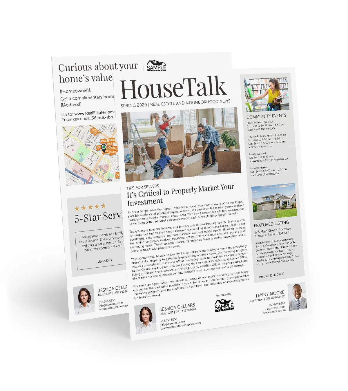House Talk Newsletter - Marketing Your Investment (Team)