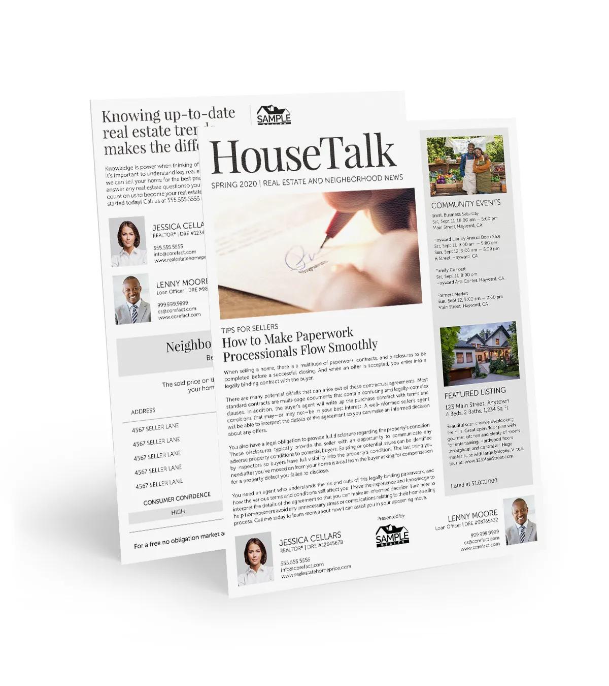 House Talk Newsletter - Paperwork Done Right (Team)