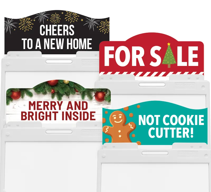 Merry Sign Rider Bundle - 4-Pack