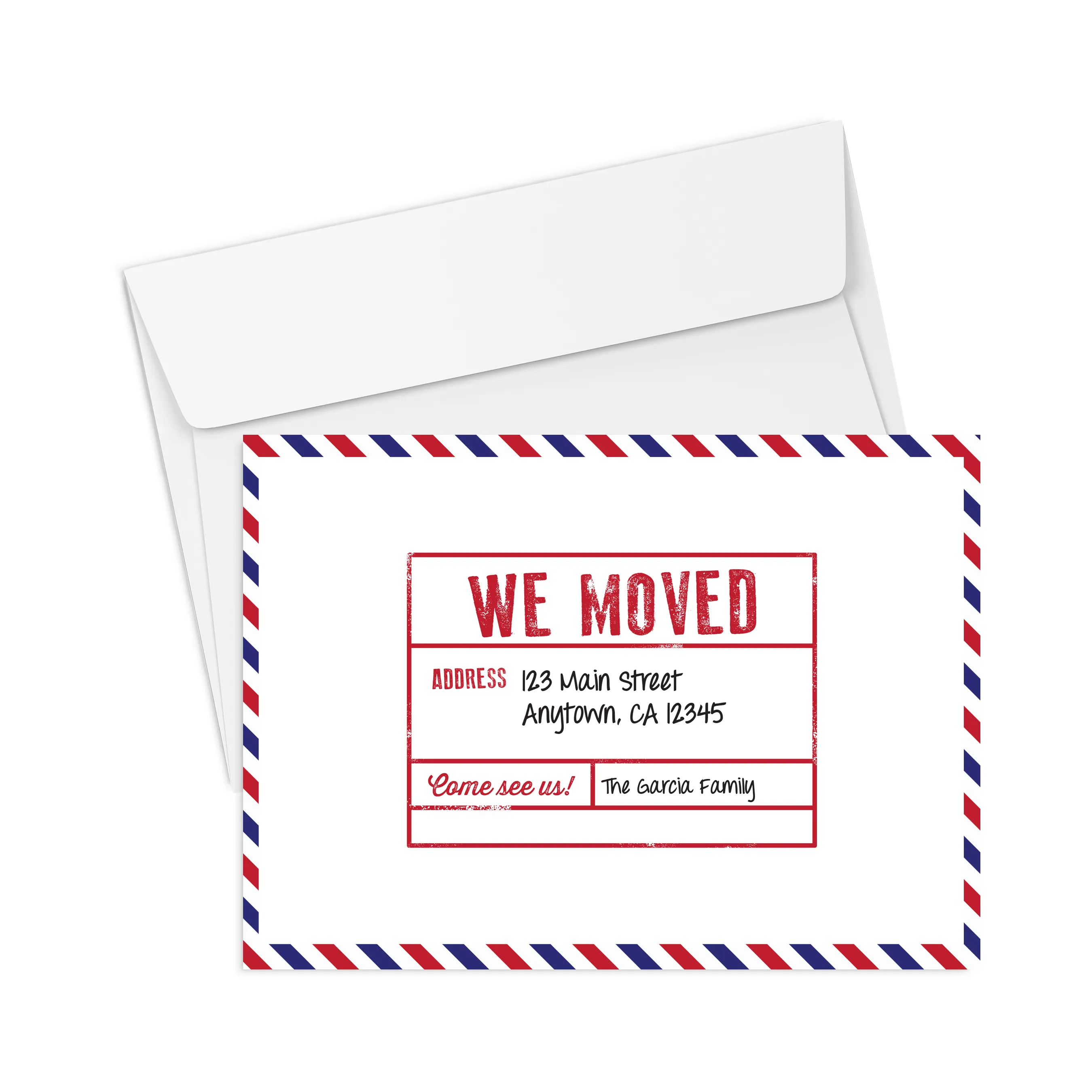We Moved - Postmarked