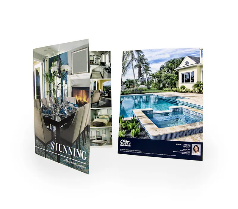 Brochure - Book Fold <br> Luxury