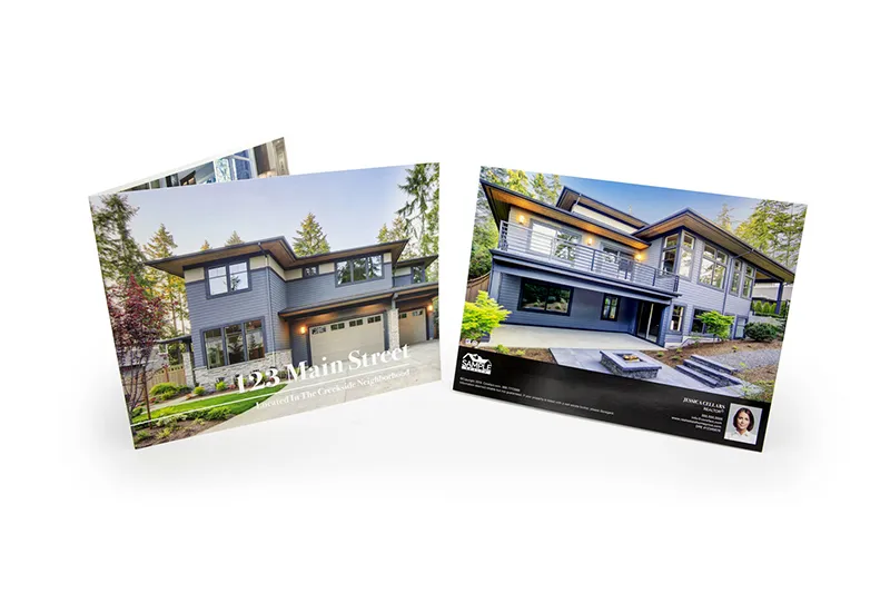 Brochure - Panoramic Fold <br> Luxury