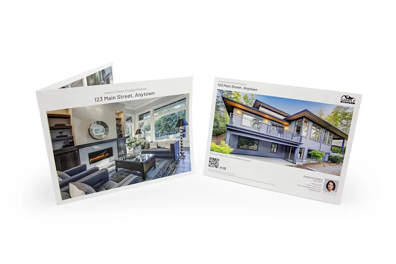 Brochure - Panoramic Fold <br> Modern Collection