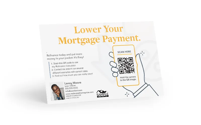 Mortgage Postcard -  QR Code