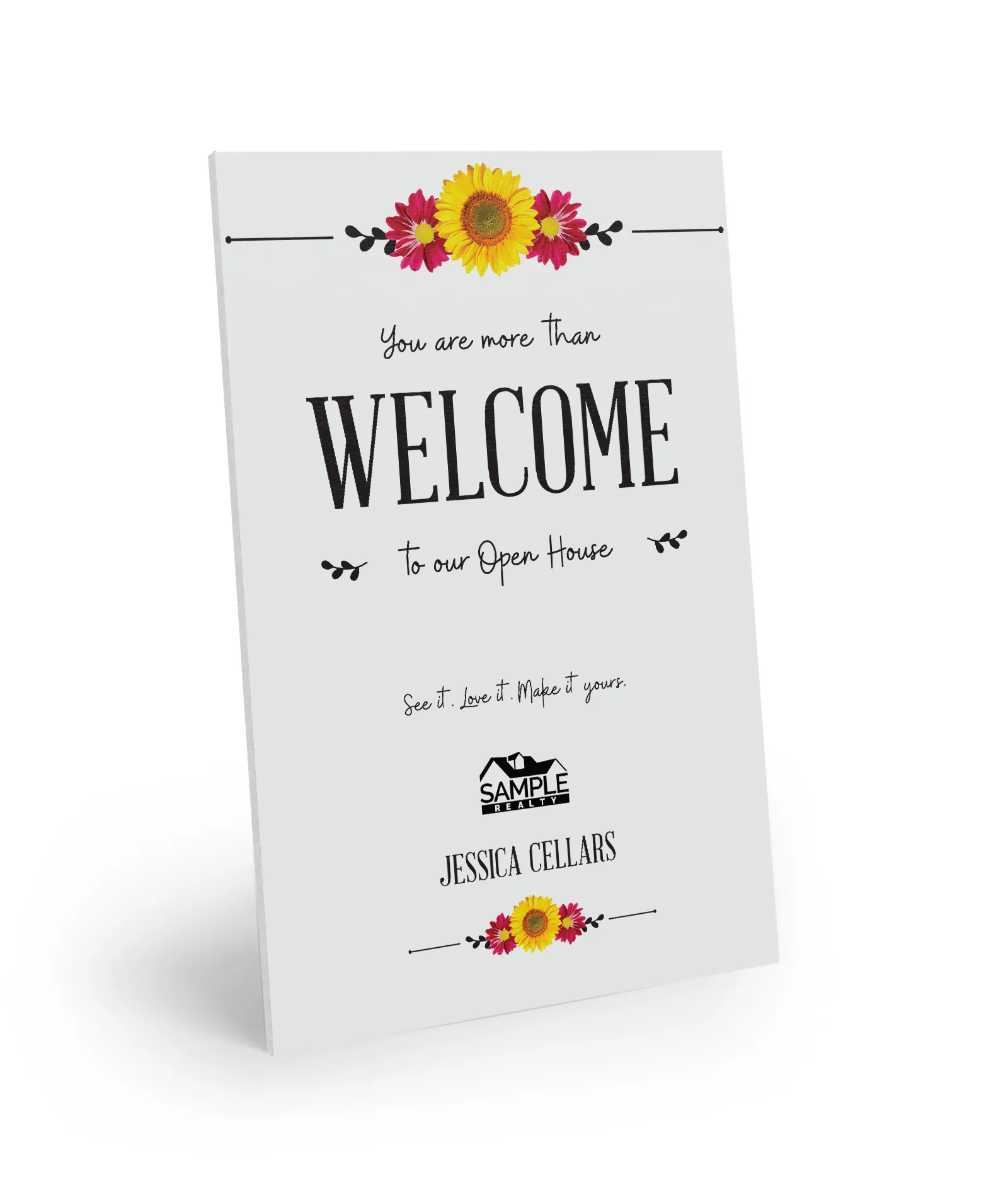 Welcome Sign - Floral