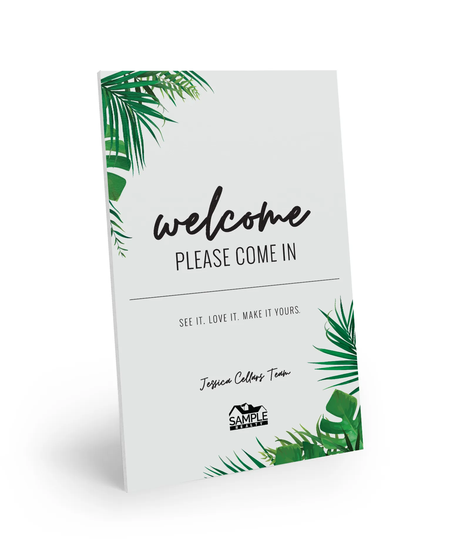 Welcome Sign - Oasis Collection