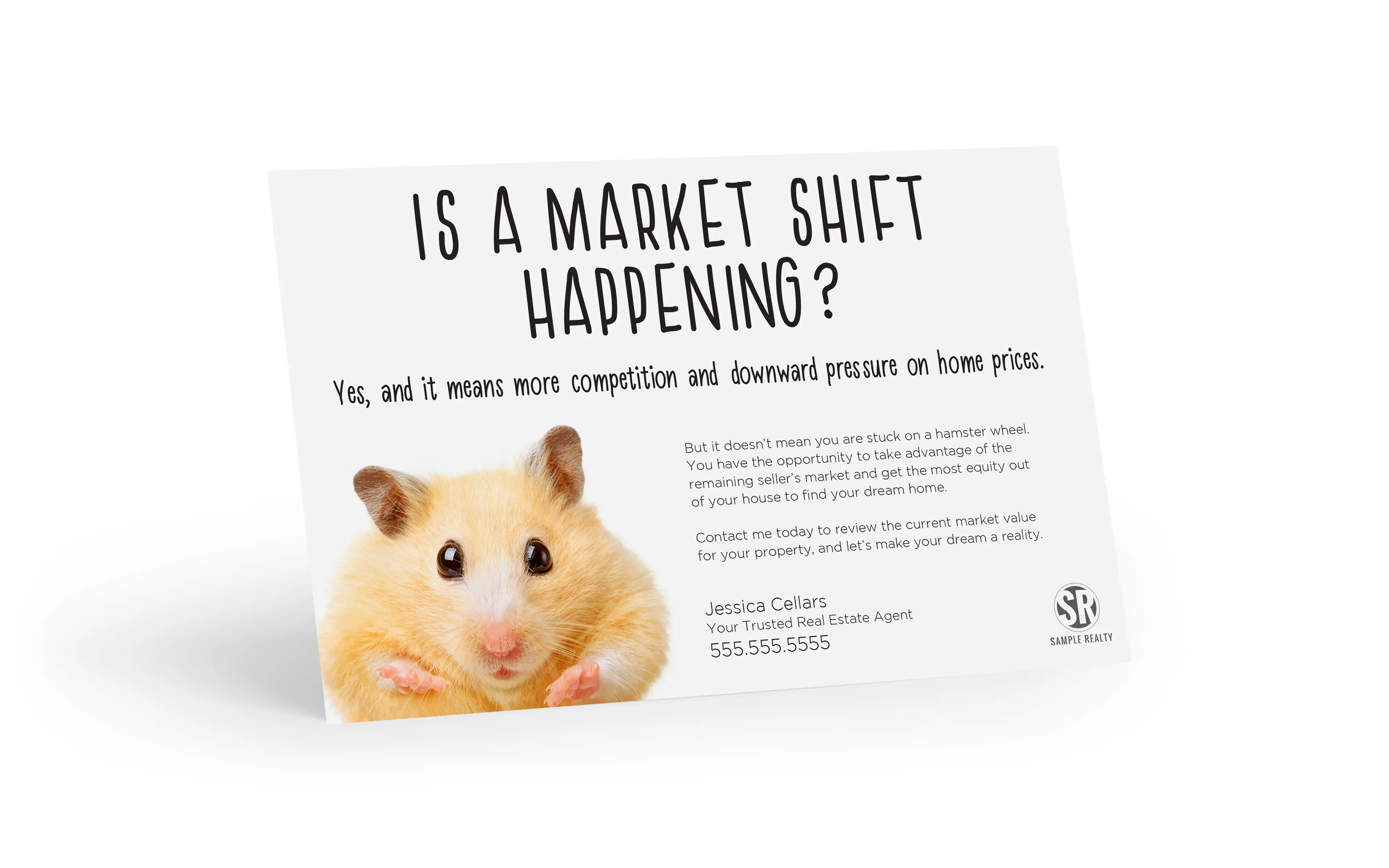 Market Shift Postcard<br>Bright Side - What's Happening