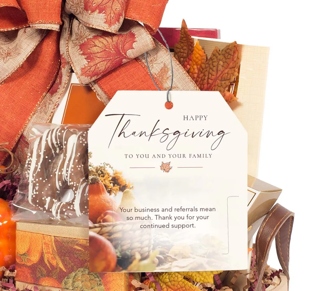 Gift Tag - Thanksgiving Basket