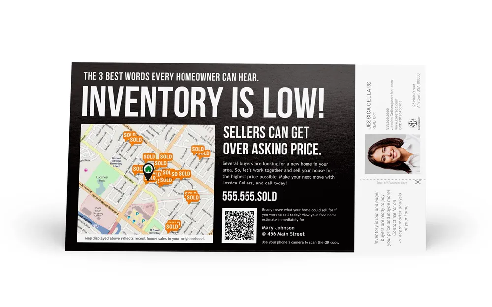 Tear Off BC - QR Estimate Low Inventory