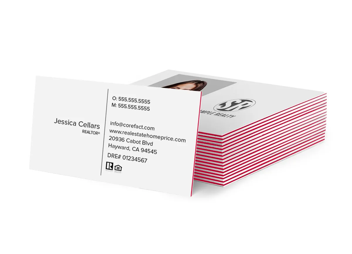 Luxe Business Card<br>Clear Cut