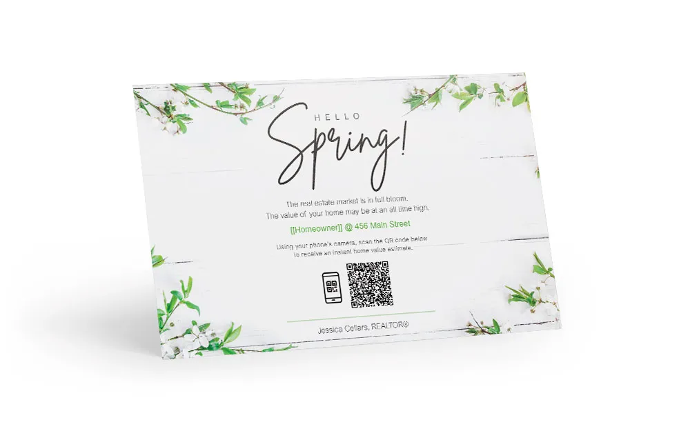 Seasonal - Spring QR Home Estimate