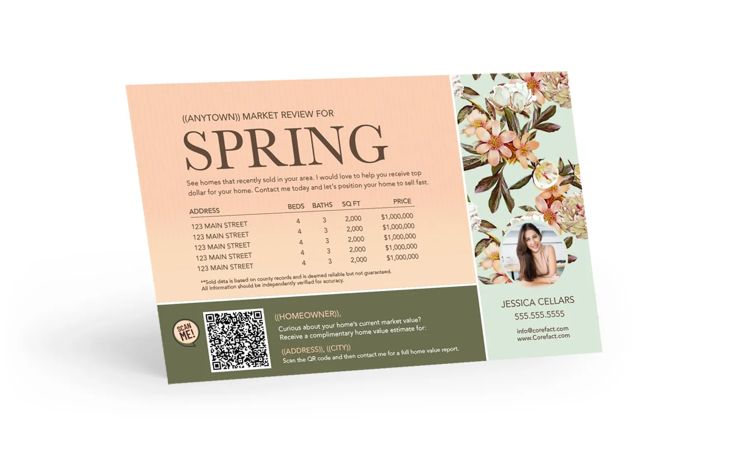Seasonal Postcard <br> Market Update Spring (Manual)