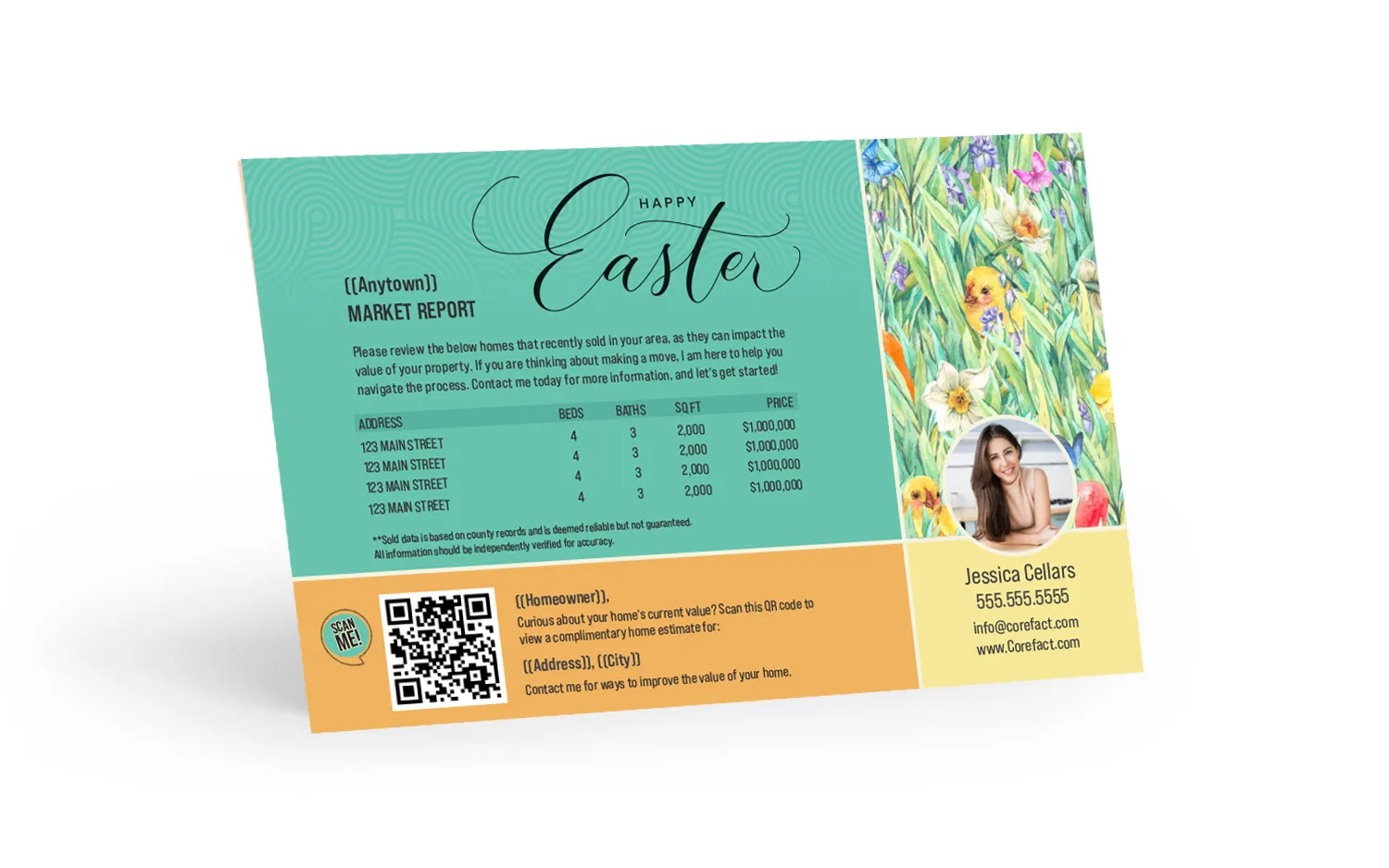Seasonal Postcard <Br> Market Update - Easter (Manual)
