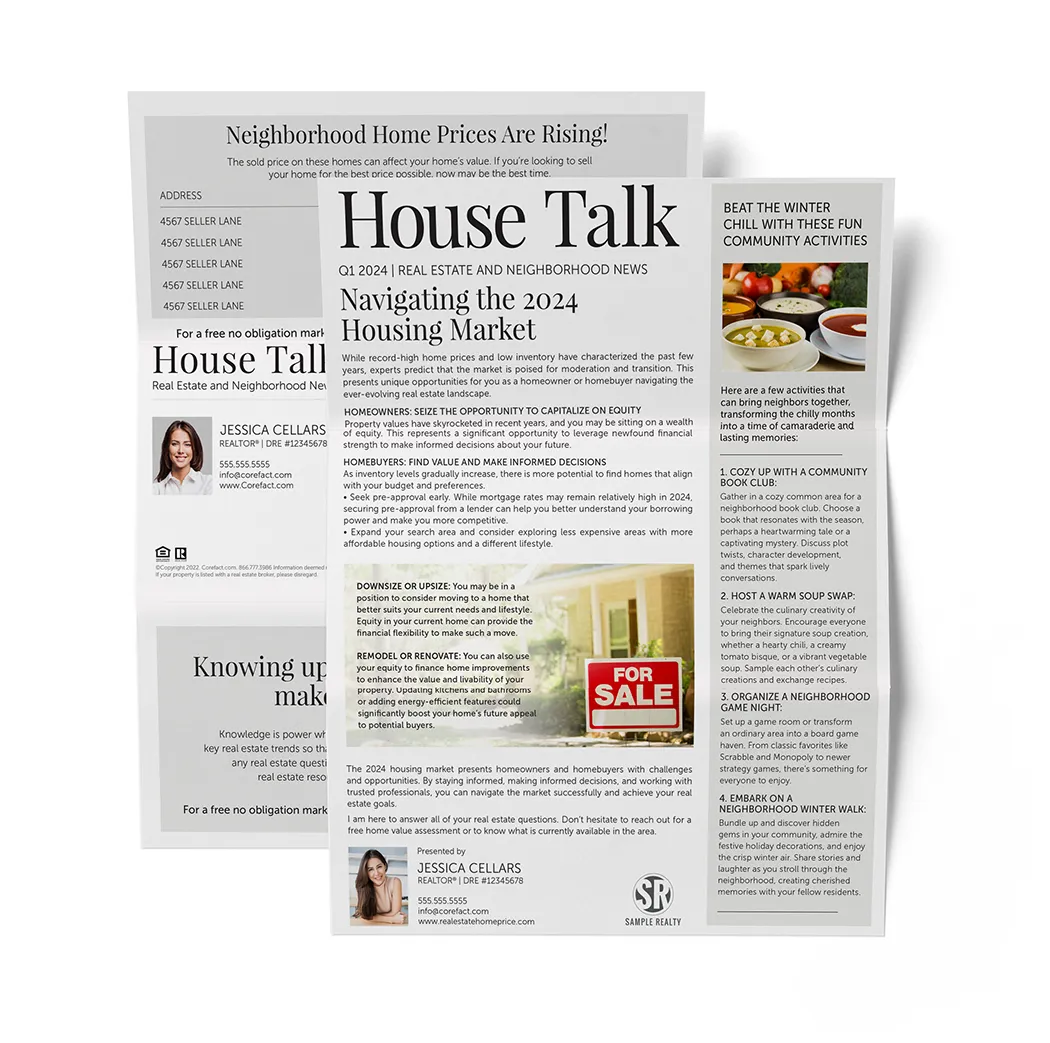 House Talk Newsletter - Trifold - Q1 2024