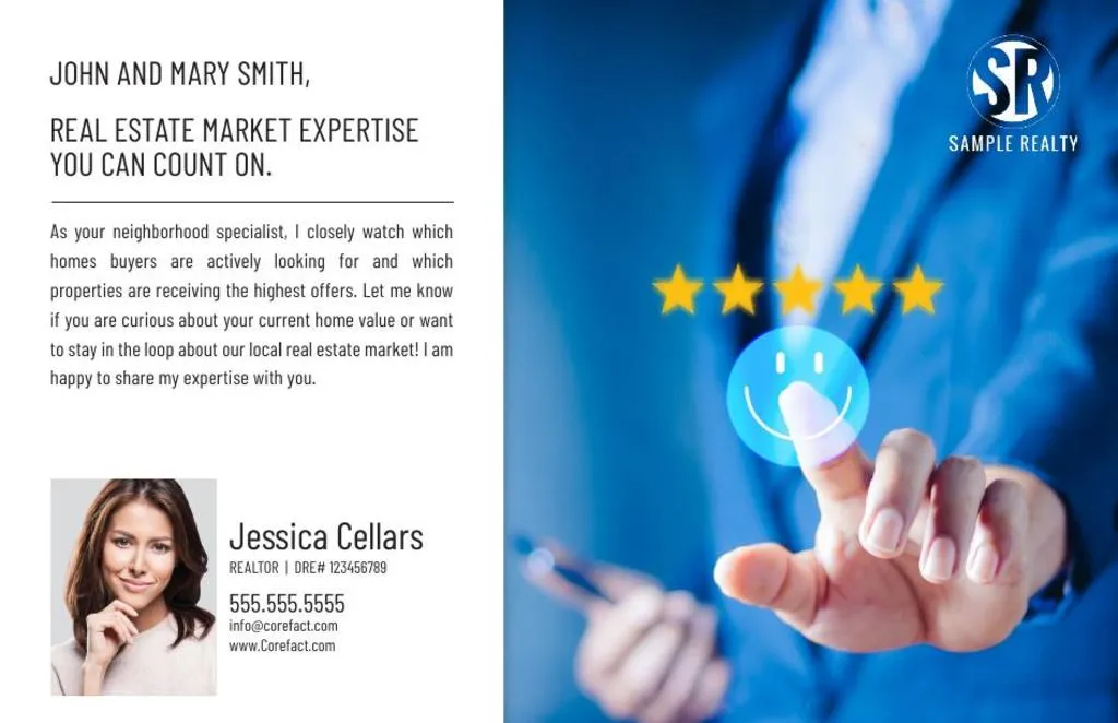 Local Expert Postcard <br> Real Estate Expertise